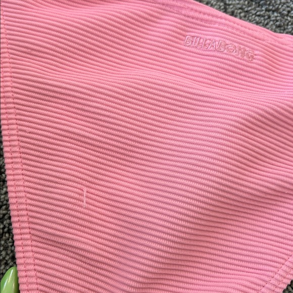 Billabong Pink Ribbed Bikini Set - Picture 4 of 5